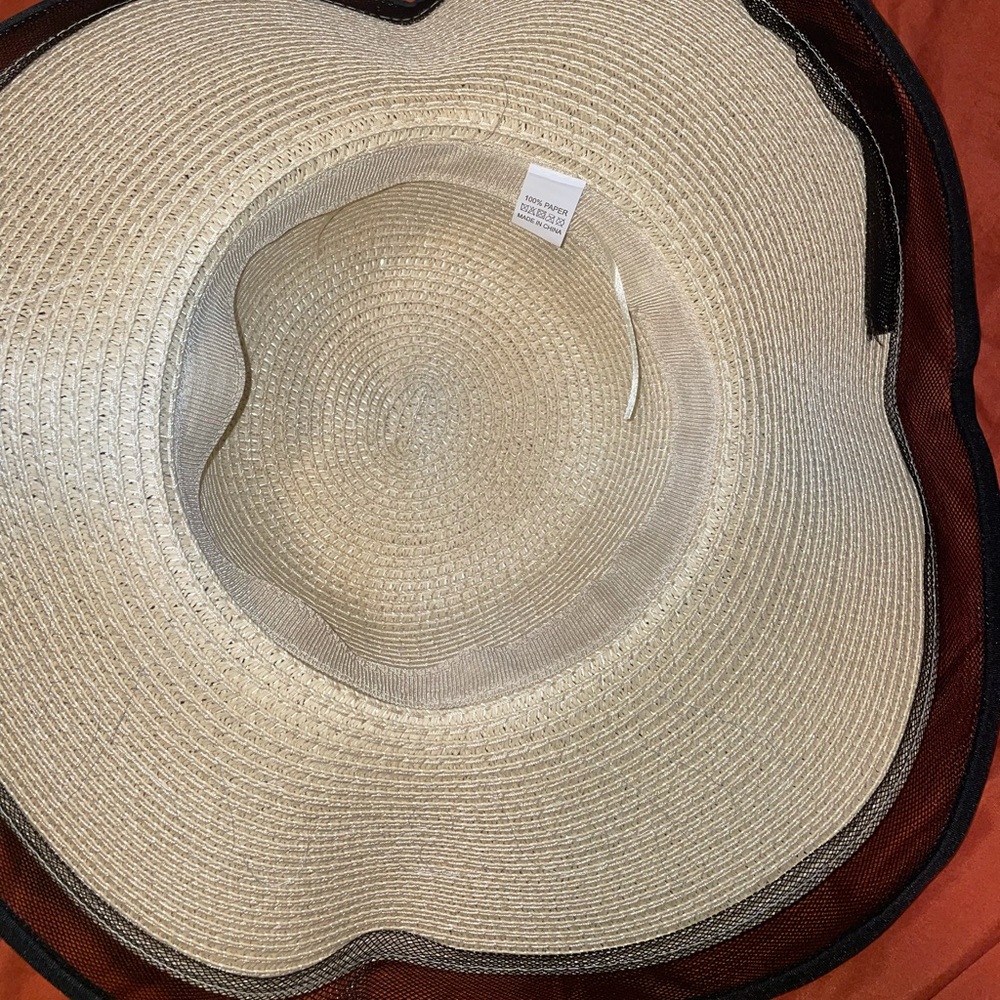 Beautiful beach hat